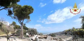 Frana a Silvi, crolli ed evacuazioni: nessuna vittima. Marsilio: “La nostra Protezione Civile ha dimostrato efficienza e prontezza”