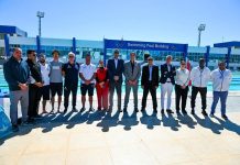 محافظ جنوب سيناء يشهد ختام تدريبات المنتخب الإيطالي للسباحة المفتوحة بشرم الشيخ