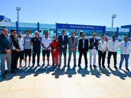 محافظ جنوب سيناء يشهد ختام تدريبات المنتخب الإيطالي للسباحة المفتوحة بشرم الشيخ