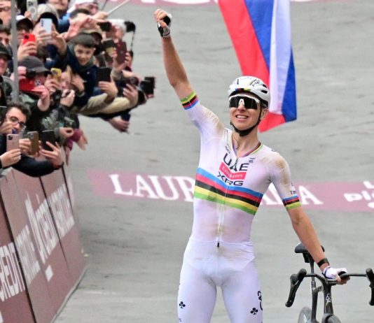 Strade Bianche, poker di Pogacar: nessuno come lui