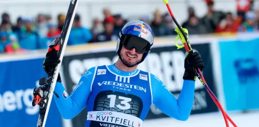 Sci alpino, Paris fa il bis e vince anche il Super-G delle finali di Kvitjfell. Franzoni chiude 5°