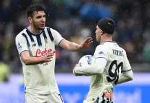 L’Atalanta ferma l’Inter sull’1-1, Krstovic risponde a Esposito e gela San Siro nel finale