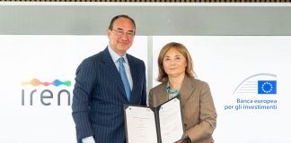 Iren, dalla BEI 225 milioni per promuovere l’economia circolare e l’efficienza energetica