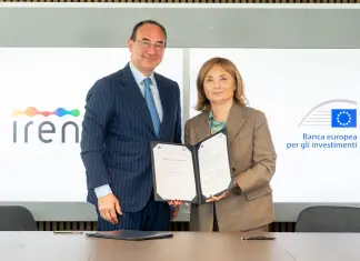 Iren, dalla BEI 225 milioni per promuovere l’economia circolare e l’efficienza energetica