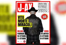 J-Ax annuncia le date del Vita Morte Miracoli Tour 2026