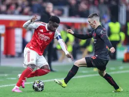L’Arsenal si salva nel finale, 1-1 a Leverkusen nell’andata degli ottavi di Champions