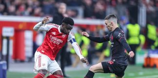 L’Arsenal si salva nel finale, 1-1 a Leverkusen nell’andata degli ottavi di Champions