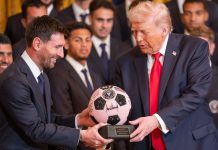 Inter Miami at the White House, Trump “Welcome Messi”