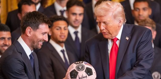 Inter Miami at the White House, Trump “Welcome Messi”