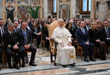 Il Papa riceve una delegazione di ITA Airways, “Crea rotte di pace”