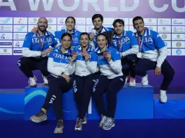 Coppa del Mondo di spada, argento e bronzo a squadre per l’Italia ad Astana