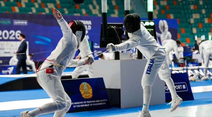 Coppa del mondo di spada, ad Astana sei azzurri al tabellone principale