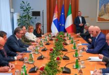 Crosetto incontra il presidente della Serbia Vucic “Rinnovato il pieno sostegno al percorso di adesione all’UE”
