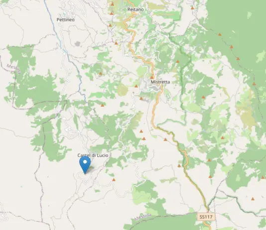 Continua a tremare la terra nel Messinese, scossa di magnitudo 4.1 a Castel di Lucio