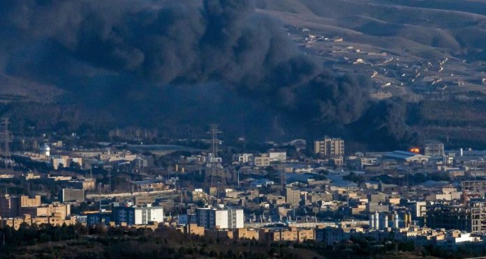 Continued Exchange of Strikes Between Iran, Israel-U.S. in the Middle East, Tehran - 03 Mar 2026