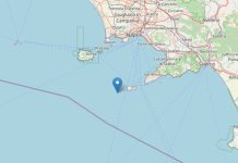 Scossa di terremoto di magnitudo 5.9 al largo di Capri, nessun danno