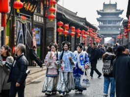 Cina: Shanxi, in corso celebrazioni per Festival delle lanterne (1)