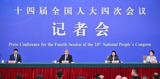 Cina: ministro degli Esteri Wang Yi in conferenza stampa a margine della sessione NPC (2)