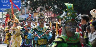 Cina: Jieyang ospita fiera del tempio Chenghuang (2)