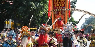 Cina: Jieyang ospita fiera del tempio Chenghuang (3)