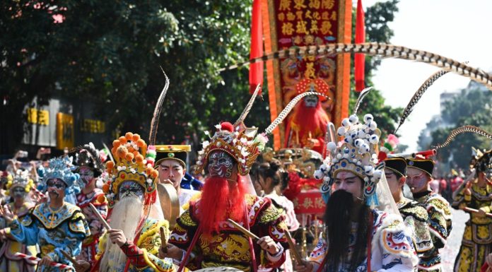 Cina: Jieyang ospita fiera del tempio Chenghuang (3)