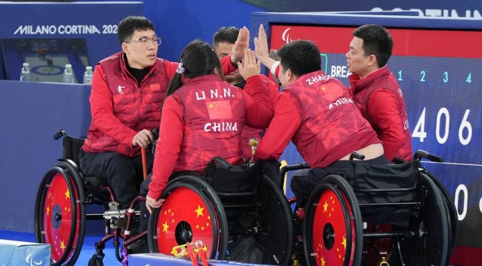 Paralimpiadi: Cina batte Svezia nel curling in carrozzina a squadre miste (2)