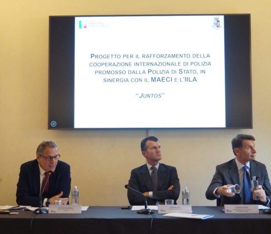 Presentato il progetto “Juntos” per il rafforzamento della cooperazione internazionale di polizia