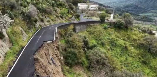 Danni nel Messinese per il maltempo, disagi alla viabilità