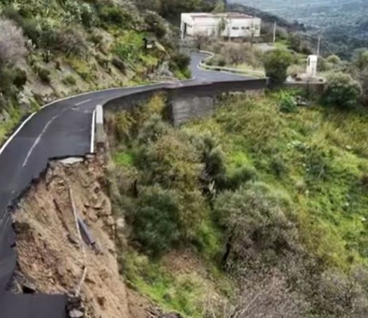 Danni nel Messinese per il maltempo, disagi alla viabilità