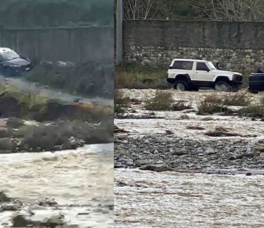 Auto si ribalta in un torrente nel Reggino, salvate due persone intrappolate / Video