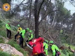 Trapani, soccorso un escursionista di 67 anni sul Monte Pispisa