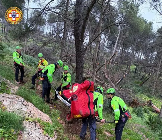 Trapani, soccorso un escursionista di 67 anni sul Monte Pispisa