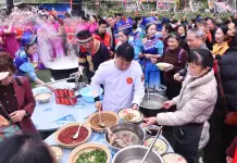 Cina: Guangxi, noodles di riso Shengzha sono patrimonio culturale immateriale (1)