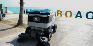 Cina: robot per igiene urbana entrano in funzione a Qionghai (3)