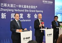 Germania: BASF avvia a pieno regime complesso chimico da 8,7 mld di euro in Cina