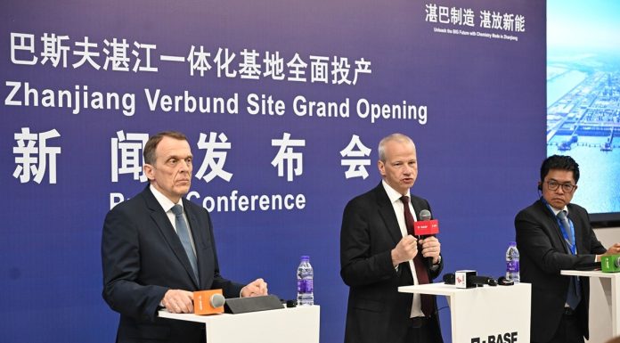 Germania: BASF avvia a pieno regime complesso chimico da 8,7 mld di euro in Cina