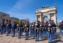 Esercito, giura il Corso “Marinetti II” della Scuola Militare Teulié di Milano