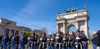Esercito, giura il Corso “Marinetti II” della Scuola Militare Teulié di Milano