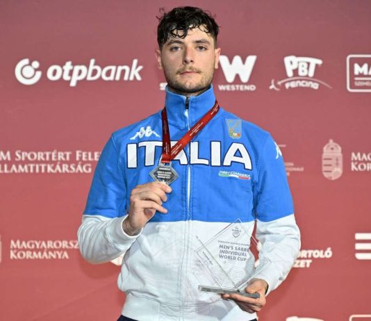 A Budapest Matteo Neri è d’argento nella sciabola, ad Astana Alberta Santuccio bronzo nella spada