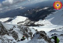 Un escursionista scivola sul Terminillo, 26enne salvato e recuperato con l’elicottero