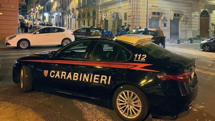 Carabinieri Cagliari rissa