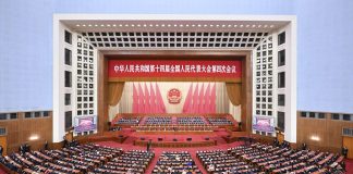 Cina: alla Grande sala del popolo la riunione conclusiva della quarta sessione della 14esima NPC (2)