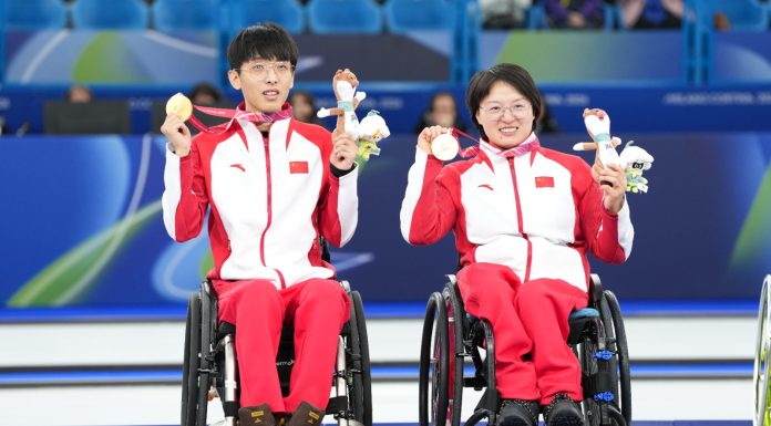 Paralimpiadi: oro cinese in doppio misto di curling in carrozzina (1)