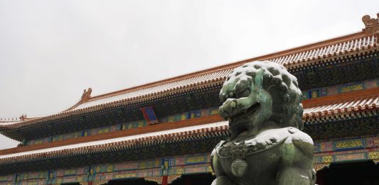 Cina: a Pechino una nevicata primaverile imbianca la città (2)