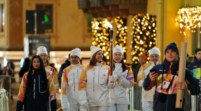 Milano-Cortina 2026: la cerimonia di unificazione della fiamma paralimpica (1)