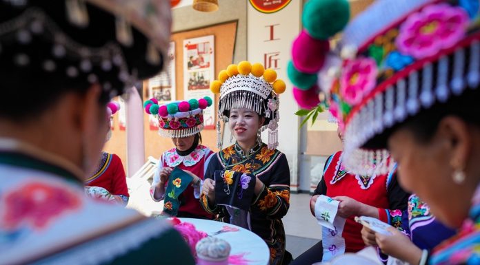 Cina: deputata dell’NPC modernizza antiche tecniche di ricamo Yi (1)