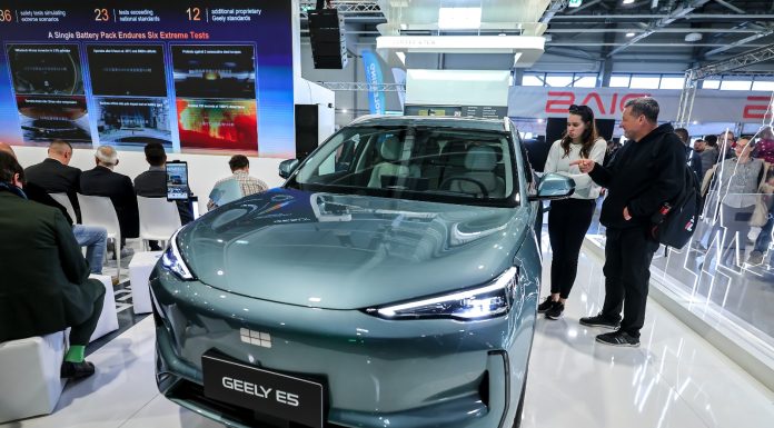 Diversi marchi cinesi al Salone dell’automobile e del tuning di Budapest