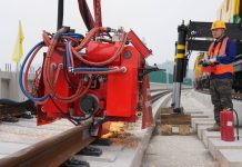 Cina: nuova tecnologia per la saldatura delle rotaie sulla ferrovia Hangzhou-Deqing (1)