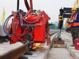 Cina: nuova tecnologia per la saldatura delle rotaie sulla ferrovia Hangzhou-Deqing (1)