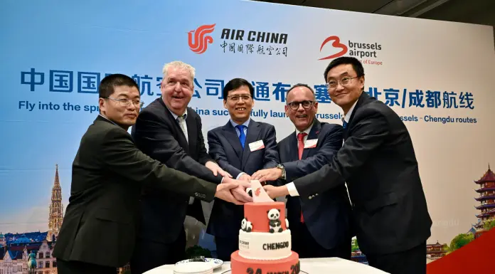 Belgio: inaugurati nuovi collegamenti aerei tra Cina e Bruxelles (1)